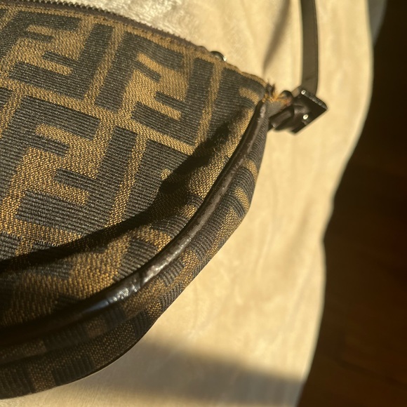 RARE Fendi Vintage Zucca Print Baguette Shoulder bag - Picture 7 of 8